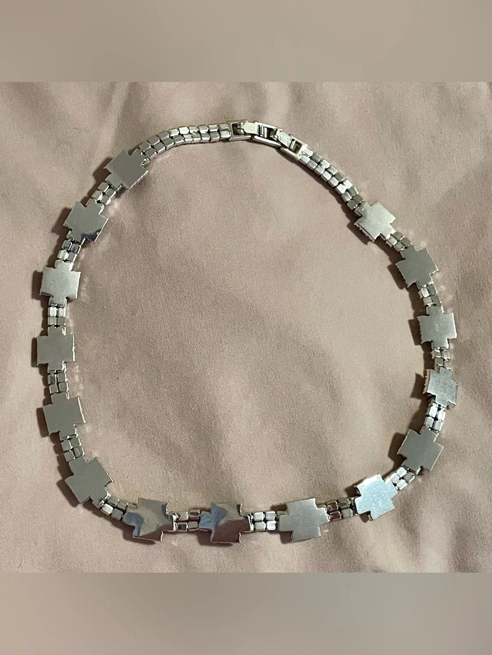 J. Crew Cupchain Gemstone Necklace in Magic Forest NWOT
